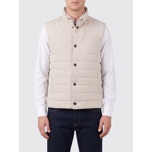 Fay Suit Vest Men Beige